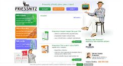 Desktop Screenshot of priessnitzovo.cz